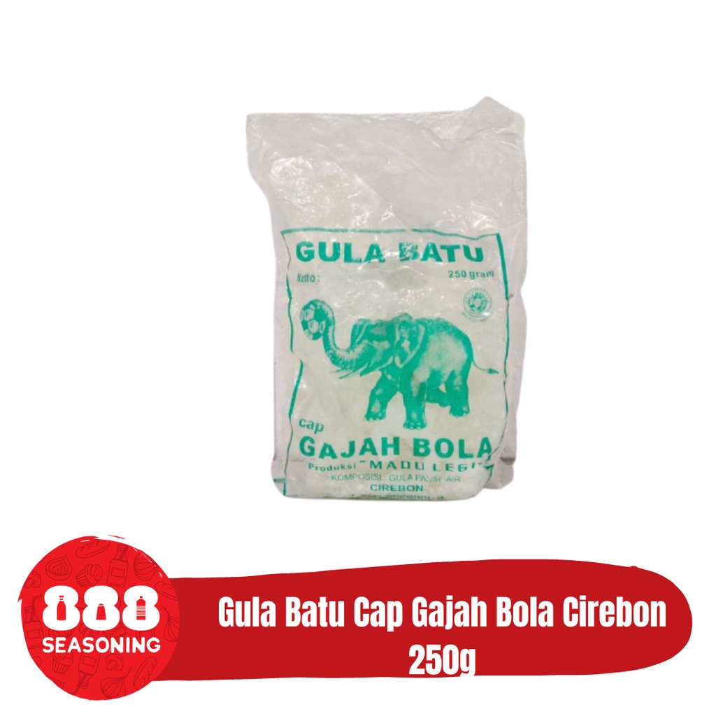 

GULA BATU CAP GAJAH BOLA CIREBON 250g