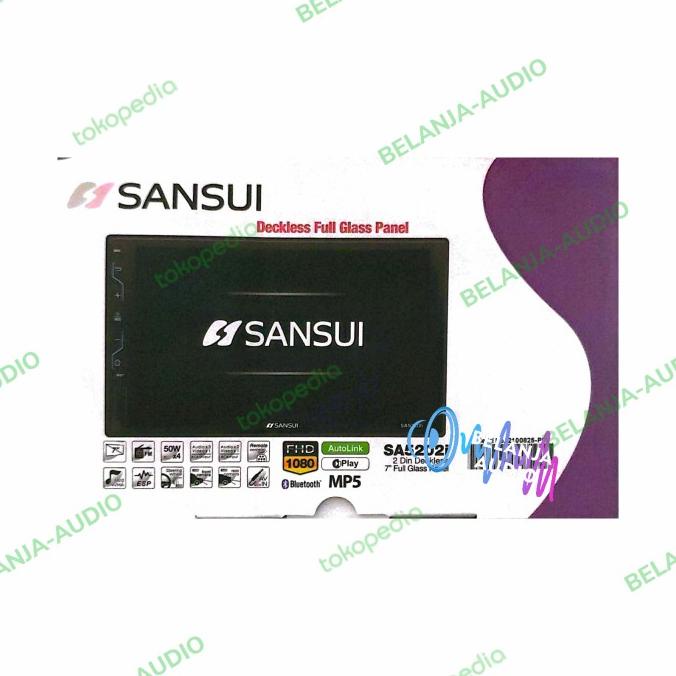 Head Unit Double Din Deckles Deckless Sansui Sa5202I Sa 5202I