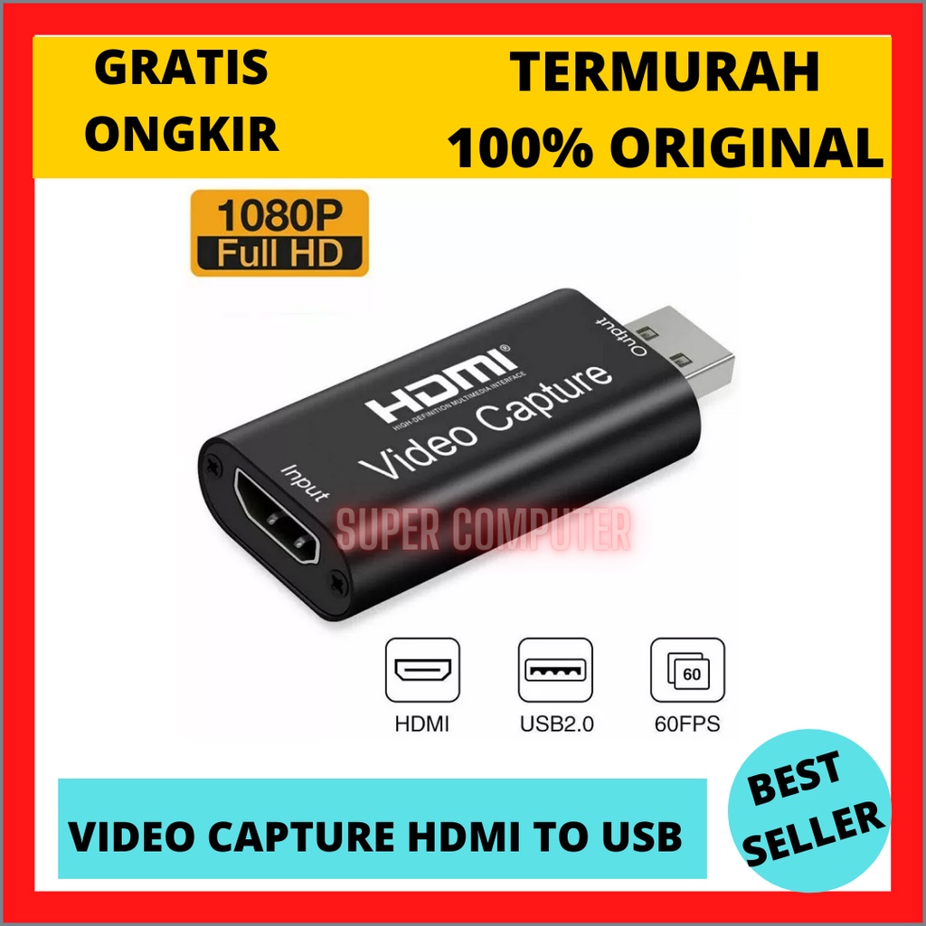 S.C HDMI VIDEO CAPTURE FULL HD / CONVERTER HDMI VIDEO CAPTURE TO USB