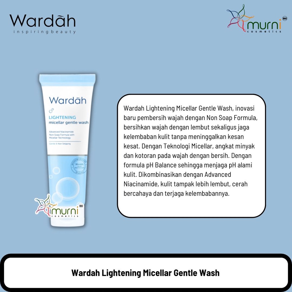 WARDAH LIGHTENING MICELLAR GENTLE FACE WASH