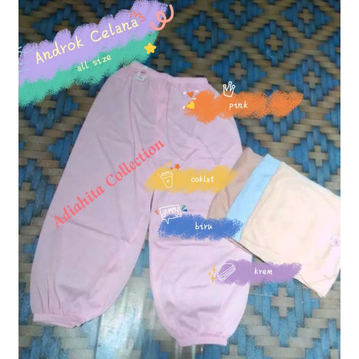 Legging los / aladin / androk celana standar Gontor Putri