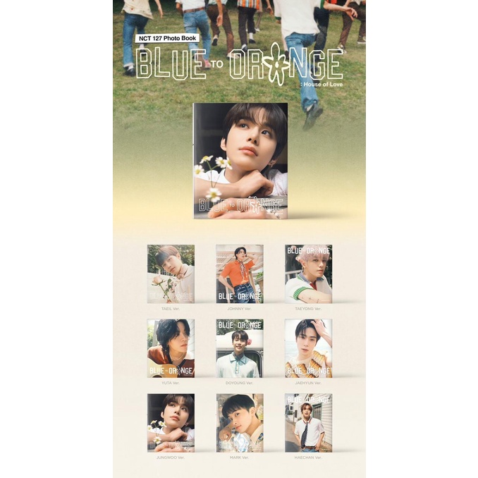 [PELUNASAN] NCT 127 - PHOTOBOOK [BLUE TO ORANGE