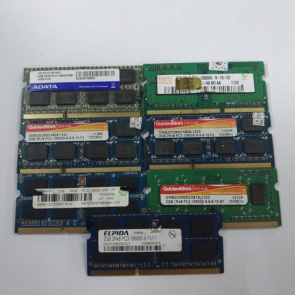 MEMORY SODIM DDR3 2GB PC10600 10600S