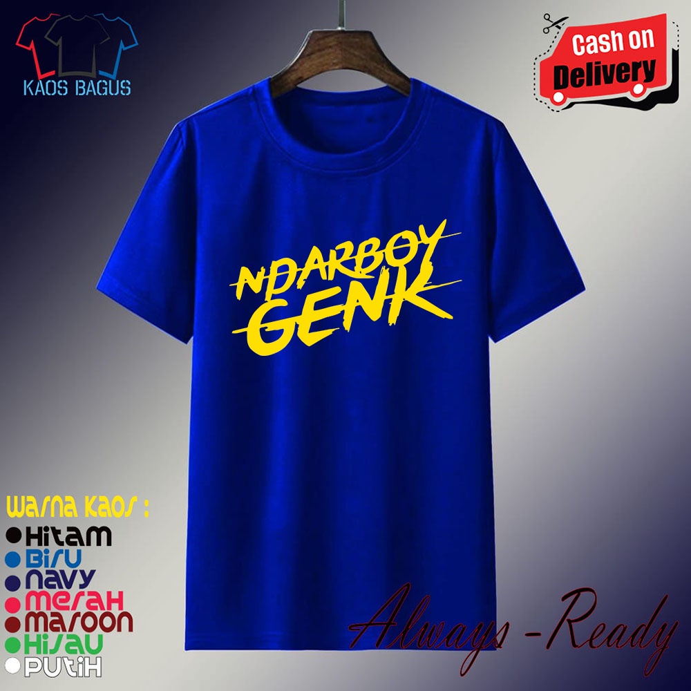 Kaos Distro Murah NDARBOY GENK Kaos Musisi Jawa Keren