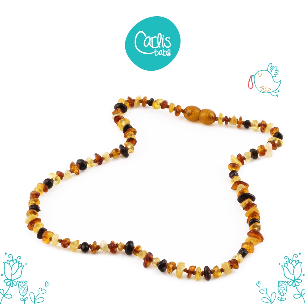 Kalung amber untuk Junior by Carlis Baby. Multicolour CH1 /CH2