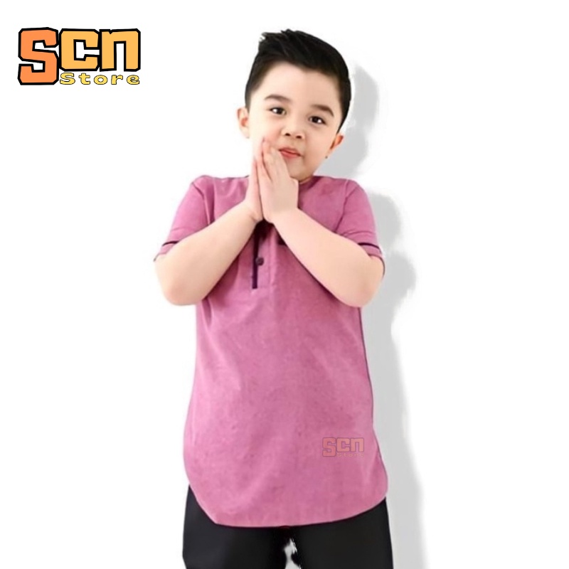 Setelan baju koko anak laki-laki usia 1-12 tahun / pakaian muslim anak laki-laki / setelan anak laki-laki