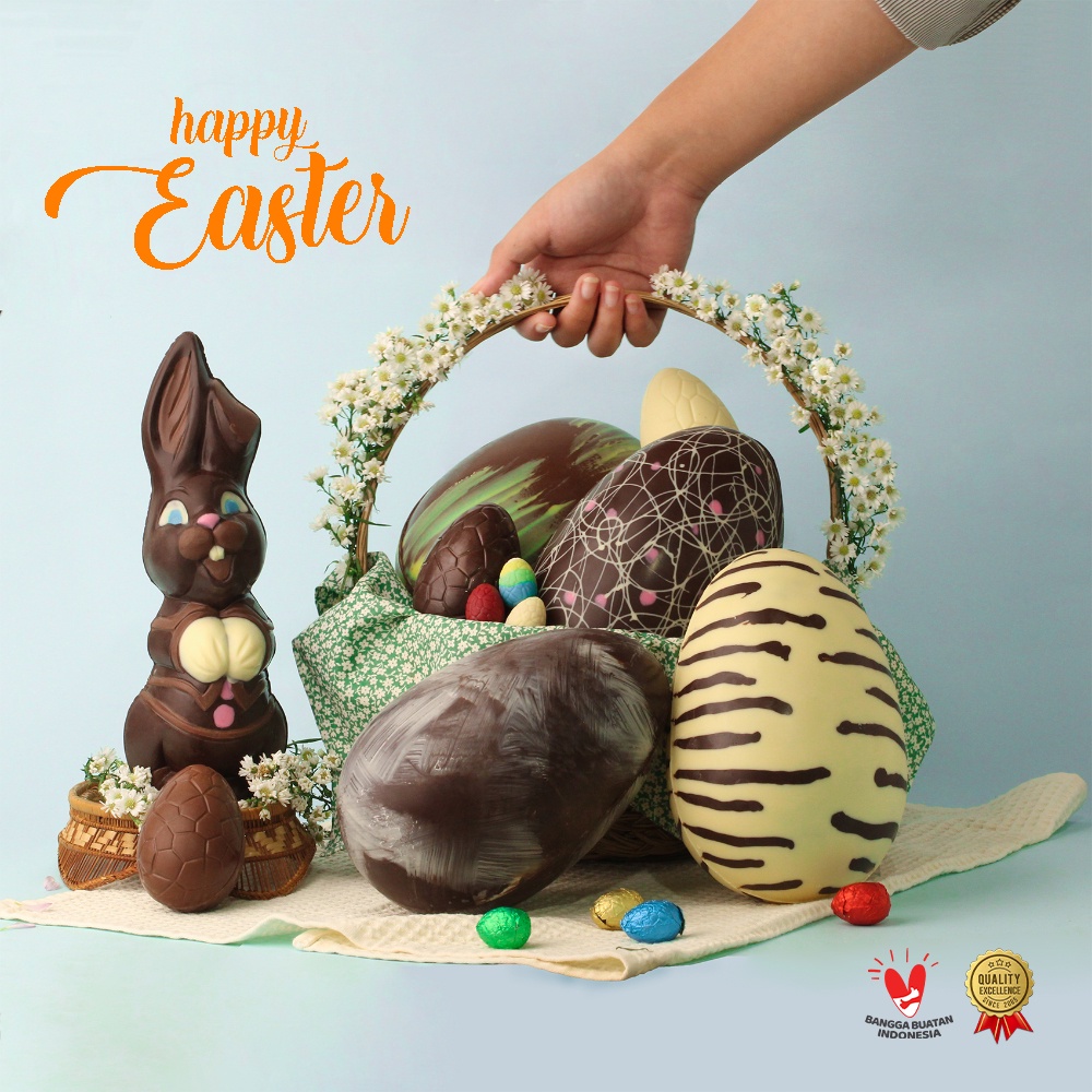 

Cokelat Easter Eggs Collection | Chocolate Monggo | Coklat Telur Hadiah Paskah | Gift Kado Anak