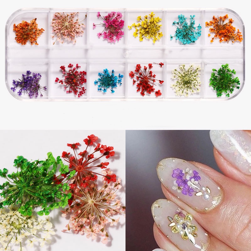 1 Set 3D Flower Nail Art Flower Nail /Nail art Flower/ Bunga Nail Art Manicure Accessoires