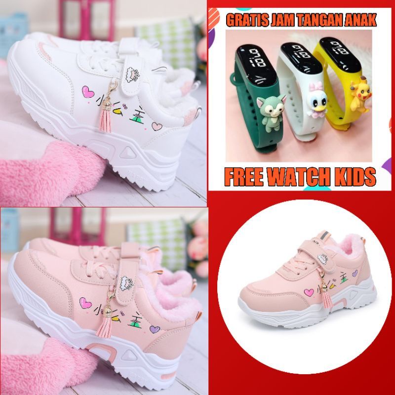 SEPATU SNEAKERS ANAK REMAJA CEWEK COWOK PEREMPUAN LAKI-LAKI REMAJA PEREMPUAN CEWEK RUNNING JOGGING S