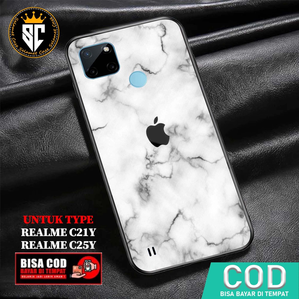 Case Realme C21Y C25Y Casing Realme C25Y C21Y Selamet Case [APEL] Case Glossy Case Aesthetic Custom 