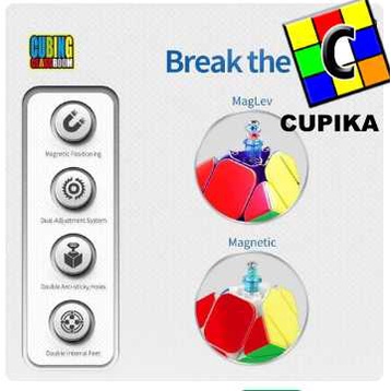 MoYu RS Skewb M Maglev Stickerless Magnetic - Rubik RS3M RS 3 Magnetik