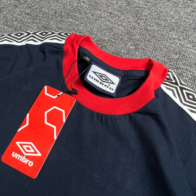 -FRMNSH- KAOS RINGER UMBRO NAVY NEW FULL TAG LABEL CASUAL HYPE