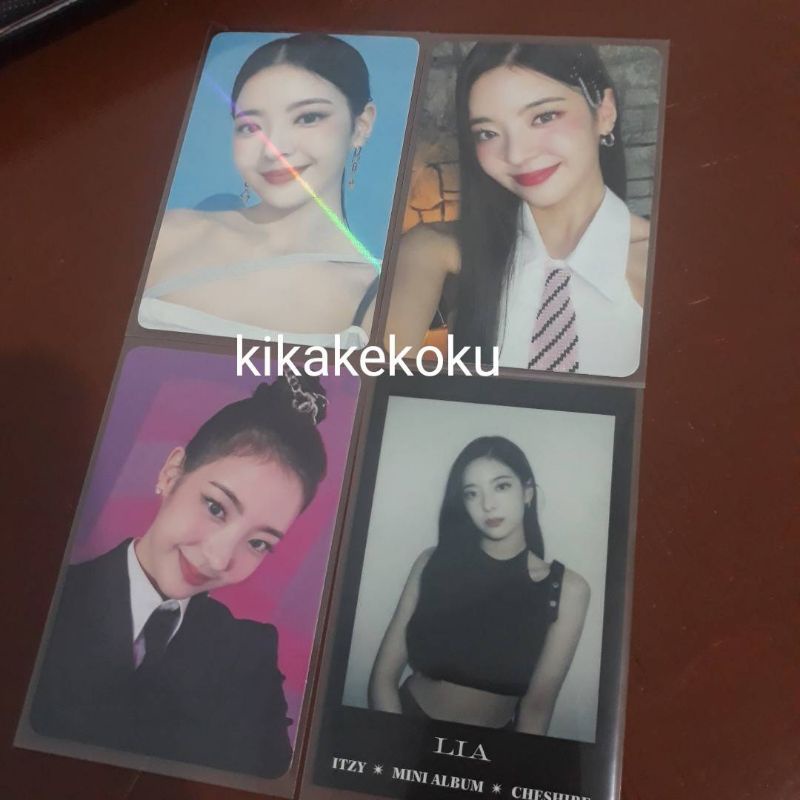 PC Photocard ITZY LIA CHESHIRE