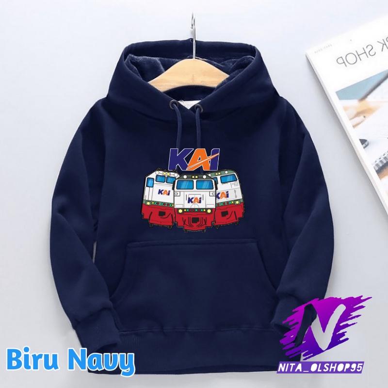 jaket Hoodie sweater anak kerata api KAI