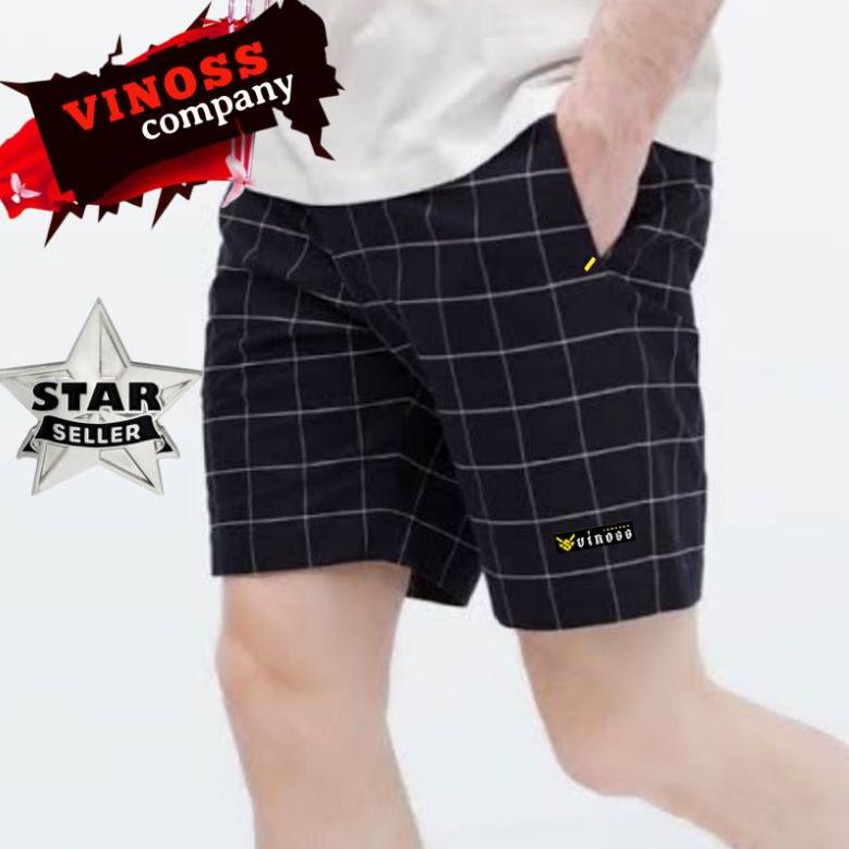 PALING DICARI celana pendek pria distro original celana tan pria pendek original celana kotak kotak 