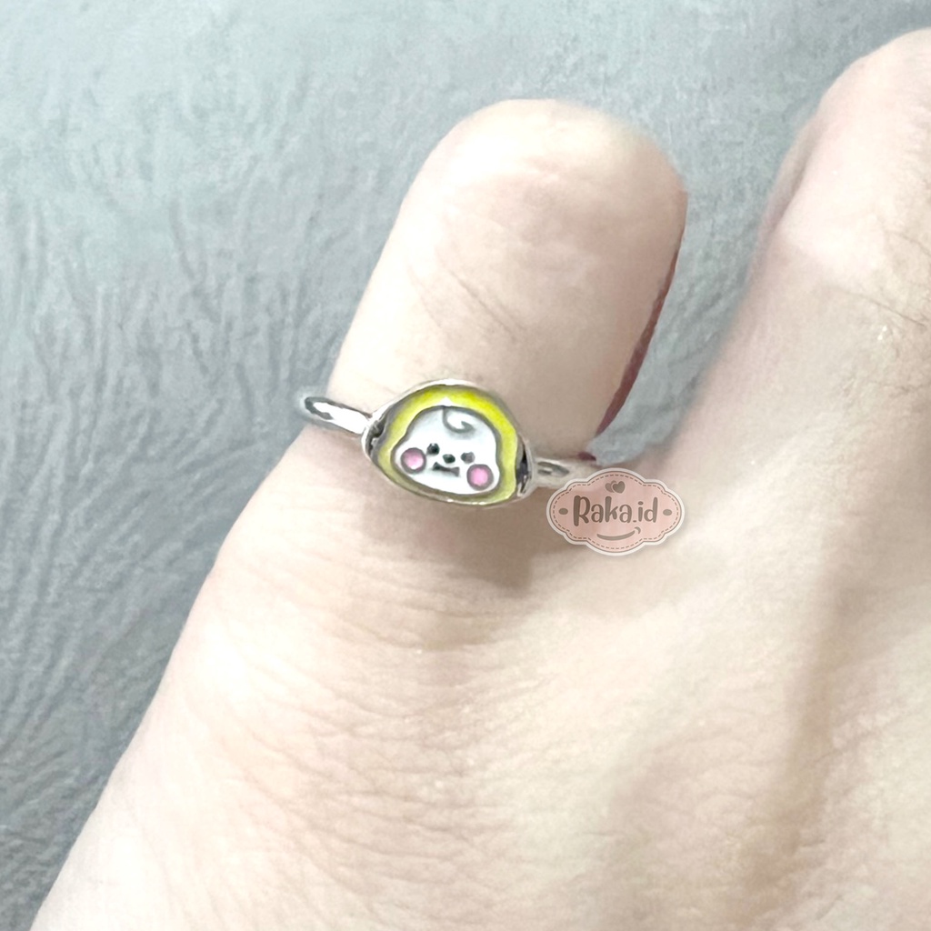Cincin Anak Perempuan Cincin Anak Anti Karat Motif Kepala Chimmy 1267