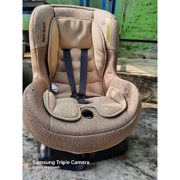 preloved carseat cocolatte Omniguard bekas murah