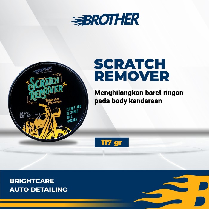 FREE ONGKIR SCRATCH REMOVER BROTHER PENGHILANG BARET GORESAN PADA BODY KENDARAAN FREE ONGKIR
