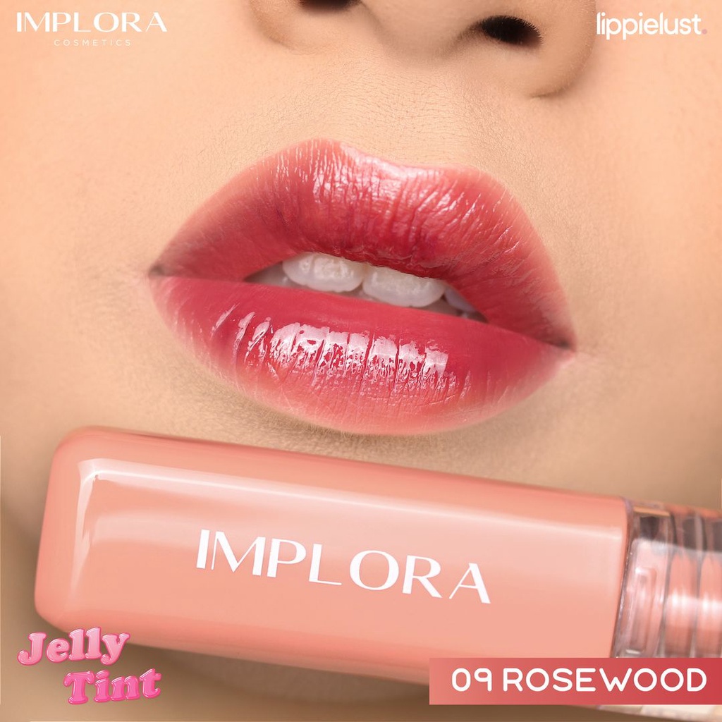 NUZ IMPLORA Cheek & Liptint | Impora Cheek & Lip Tint Liptin | Implora Jelly Tint | TnT Beauty Shop-09 ROSE WOOD