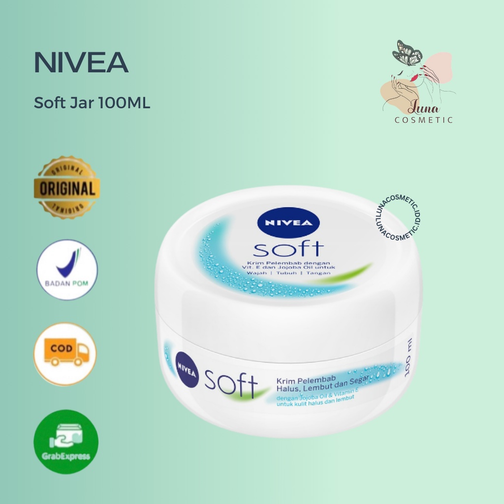 NIVEA Crème Soft Jar 100 ml 50ML