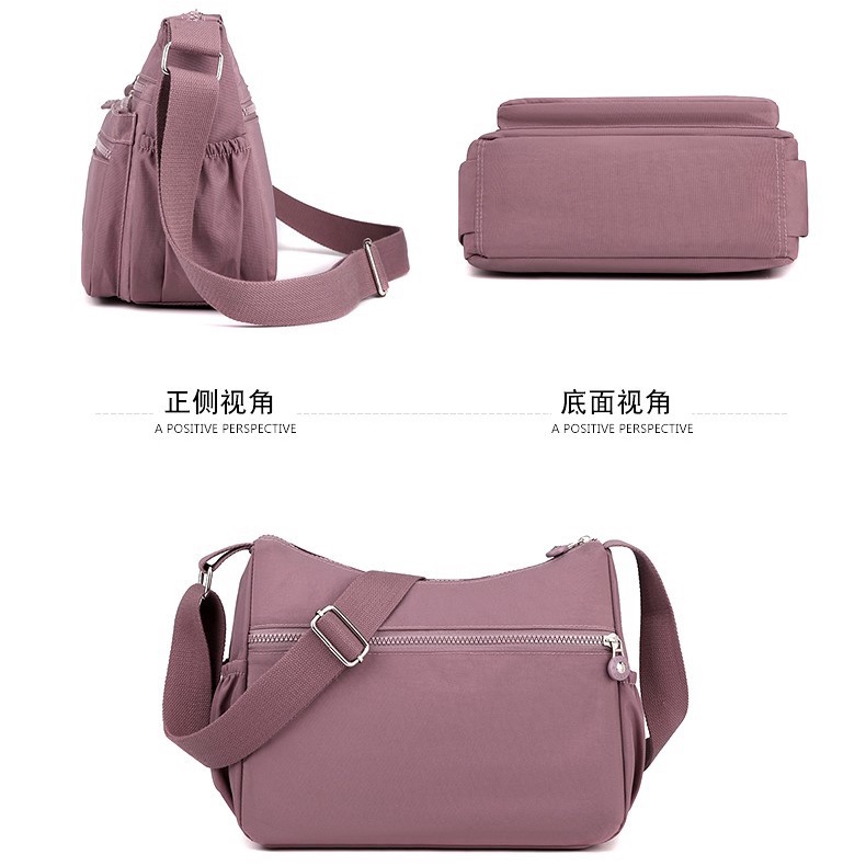 happyonshop - Tas selempang wanita S-70 tas import wanita polyester anti air