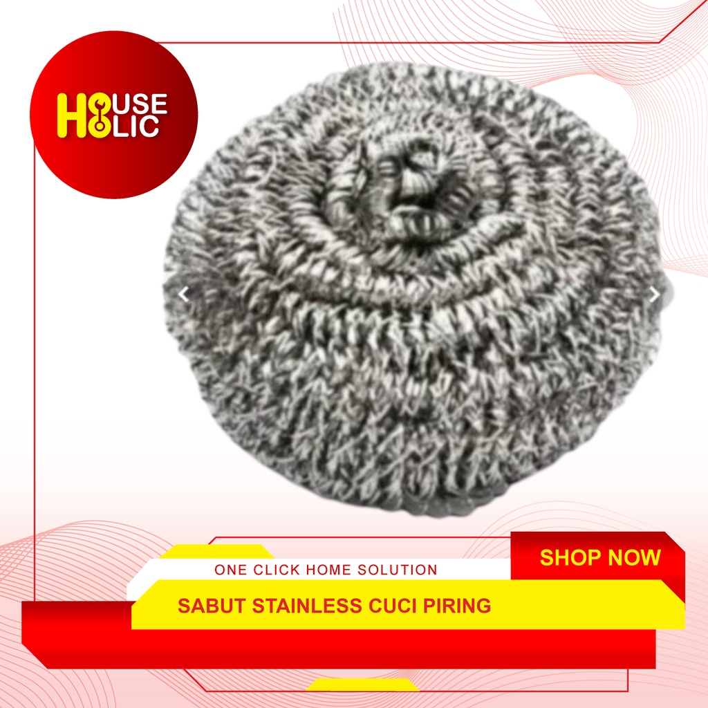 Sabut Cuci Piring Steelware Kawat Stainless Cuci Alat Masak Steel Wool