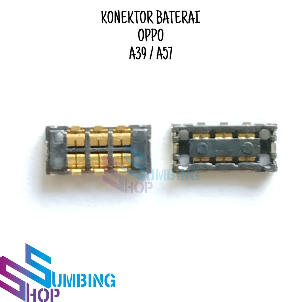 Konektor Baterai Oppo A39 A57 Soket Batre