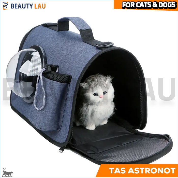 TAS ASTRONOT KUCING ANJING PET CARGO CARRIER CARIER TAS SELEMPANG KUCING ANJING PET TRAVEL SLING BAG