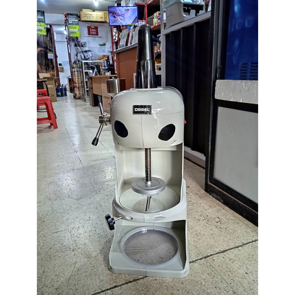 Mesin Ice Shaver OSSEL SNOW ICE GRT-A288 Manual dan Listrik Mesin Serut Es Batu Salju