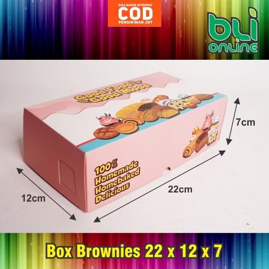 

Box 22X12X7 Isi 20 / Dus Spiku / Kardus Rollcake / Box Donat / Cupcake