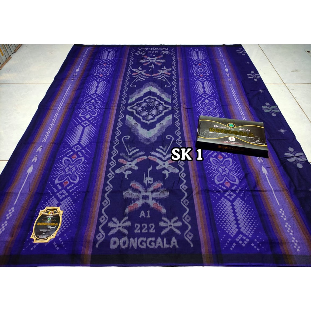 SARUNG DONGGALA A1 222 MOTIF TERBARU