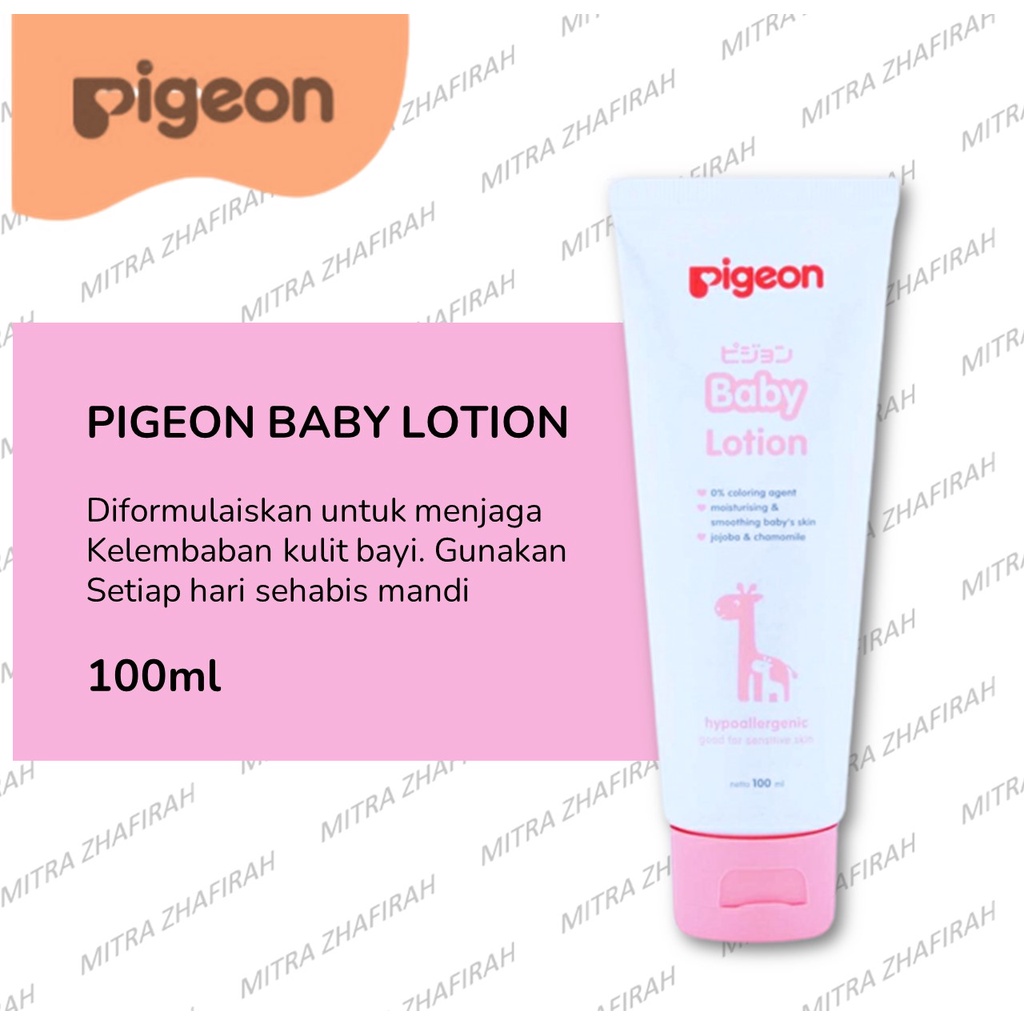 ✅MZ✅ Pigeon Baby Lotion 100ml - Lotion Bayi PIGEON 100ml