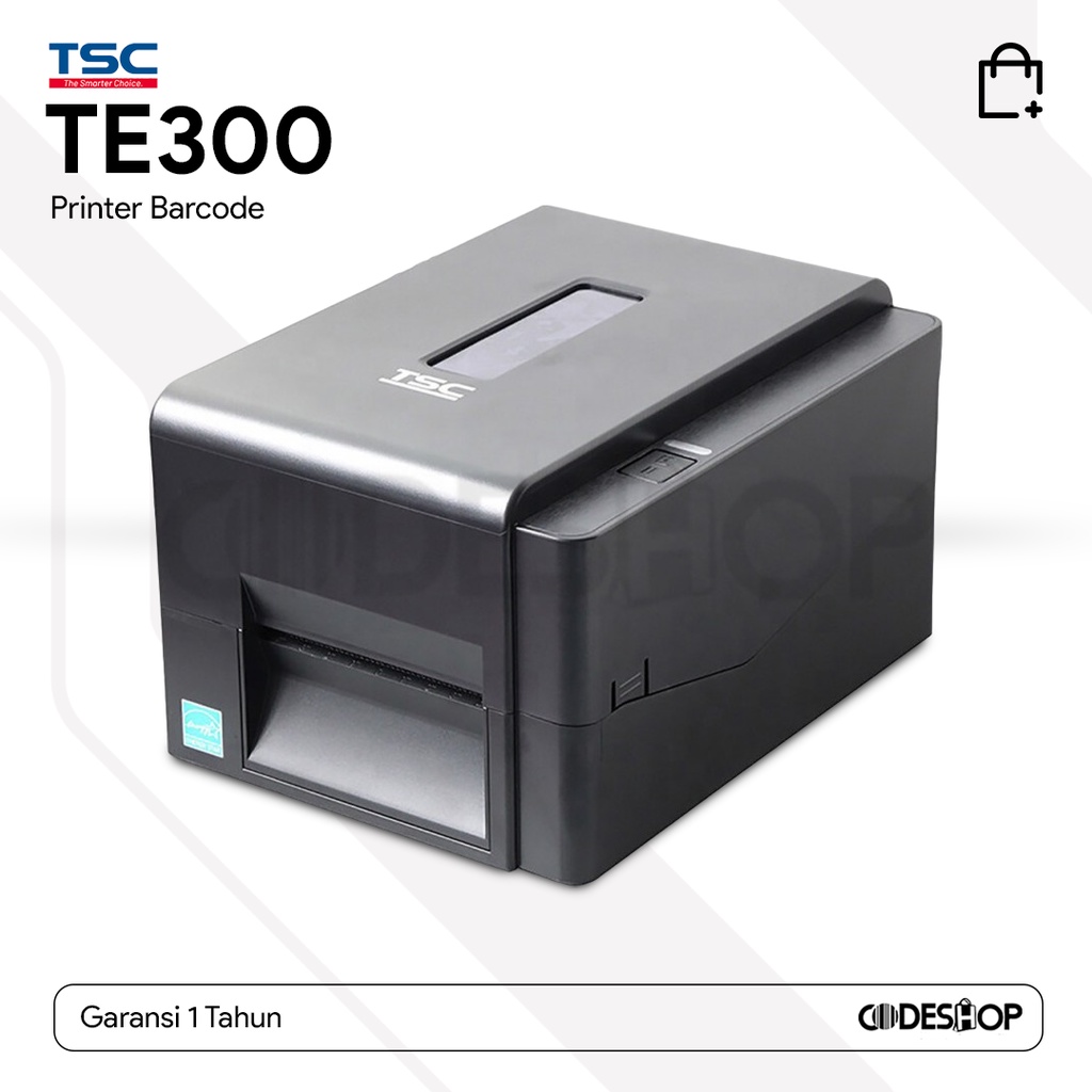 

TSC TE300 Barcode Printer Cetak Label Direct Thermal Transfer USB