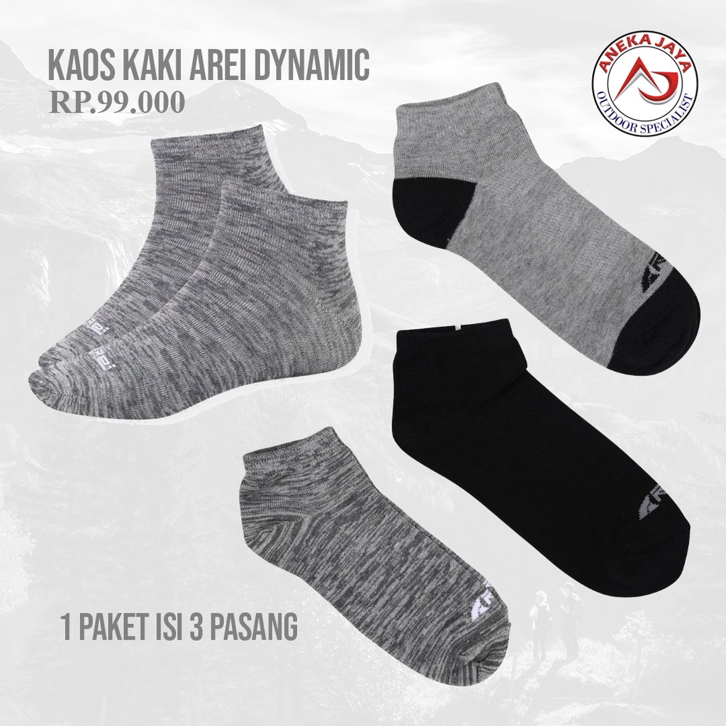 KAOS KAKI AREI DYNAMIC ISI 3 PASANG