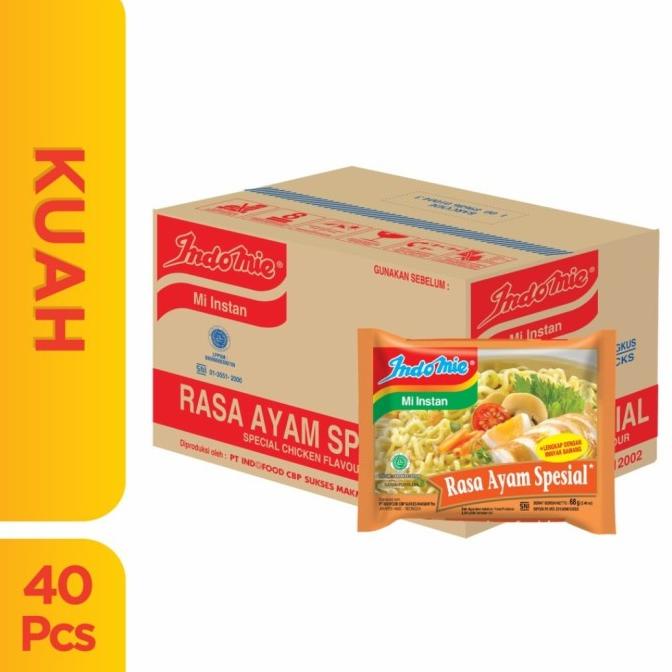 

1 Dus Isi 40 Pcs - Indomie Kuah Ayam Spesial