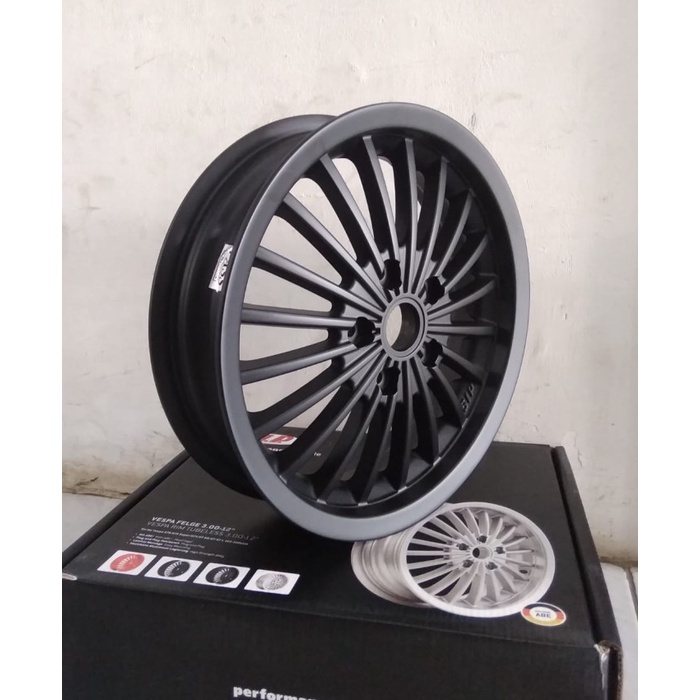 SIP Velg Ring 12 untuk Vespa GTS - Sepasang