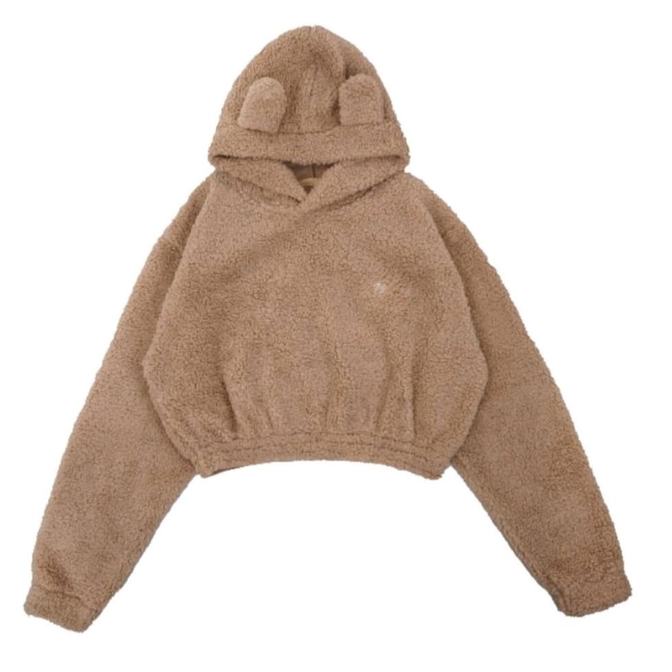 PALING LARIS Hoodie Sherpa Crope Bulu Terbaru 2022 / Hoodie bulu remaja kekinian / Sweater Hoodie Sh