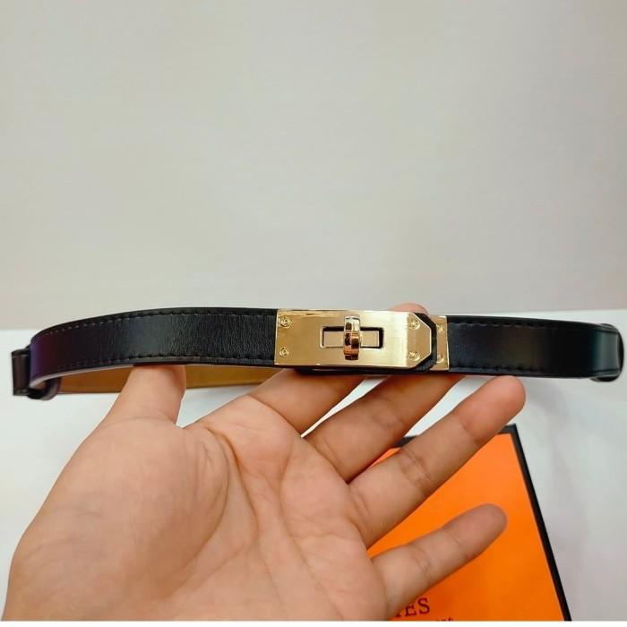 Belt kulit wanita Hermes premium leather import terbaru include box