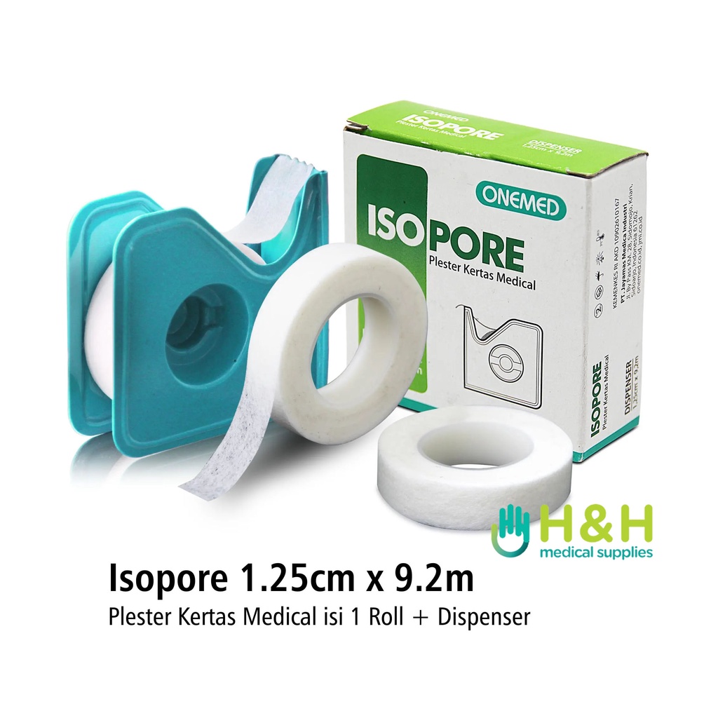 Isopore Micropore / Plester Kertas Medis / Plester