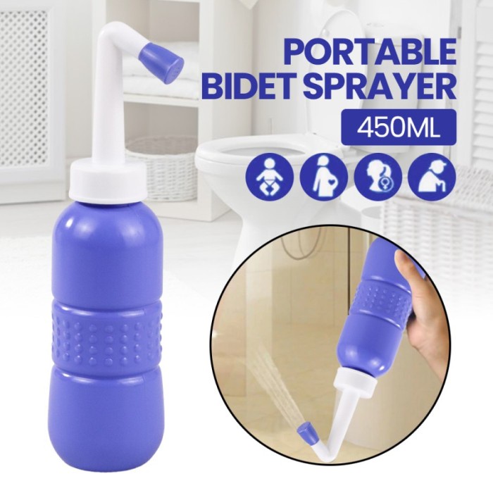 Barokah gamis Hibben Poe / Bidet Semprotan Cebok Toilet Pencet Travel Sprayer Botol