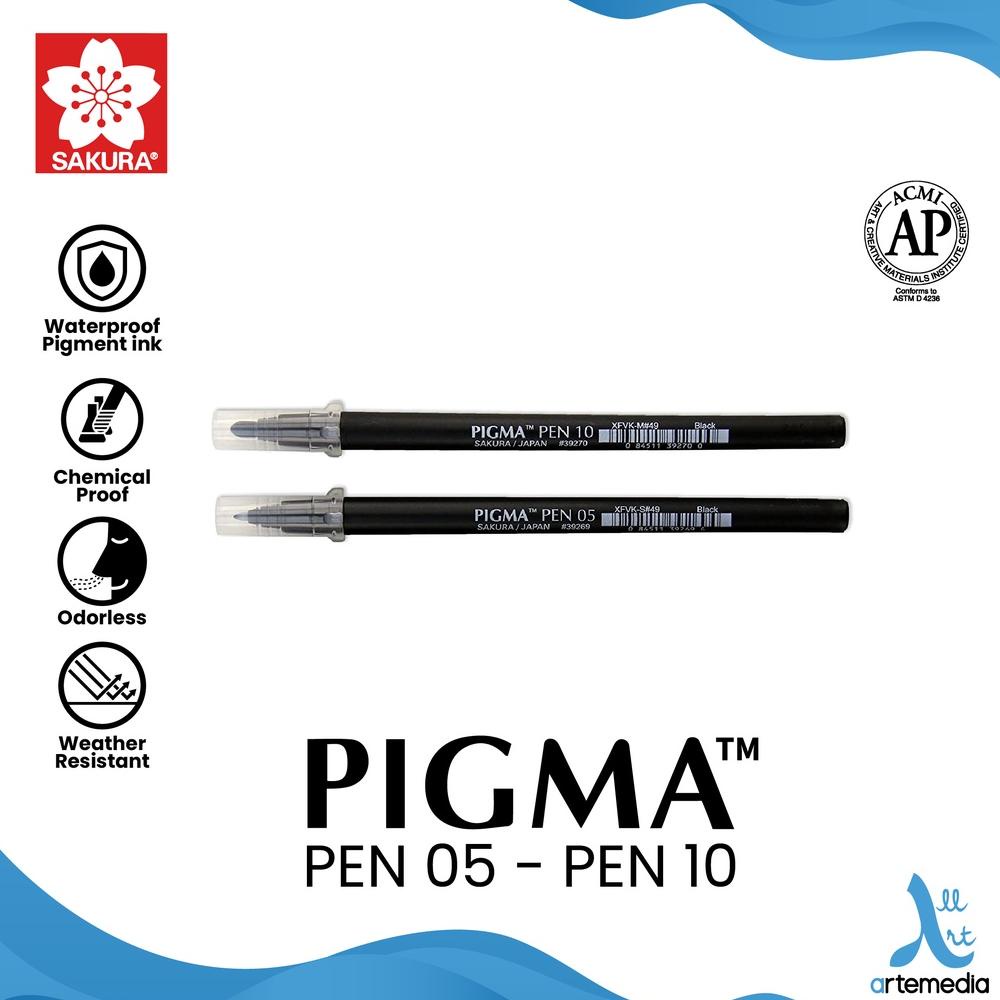 

Spidol Sakura Pigma Pigma Pen Pigment Ink Pulpen Gambar
