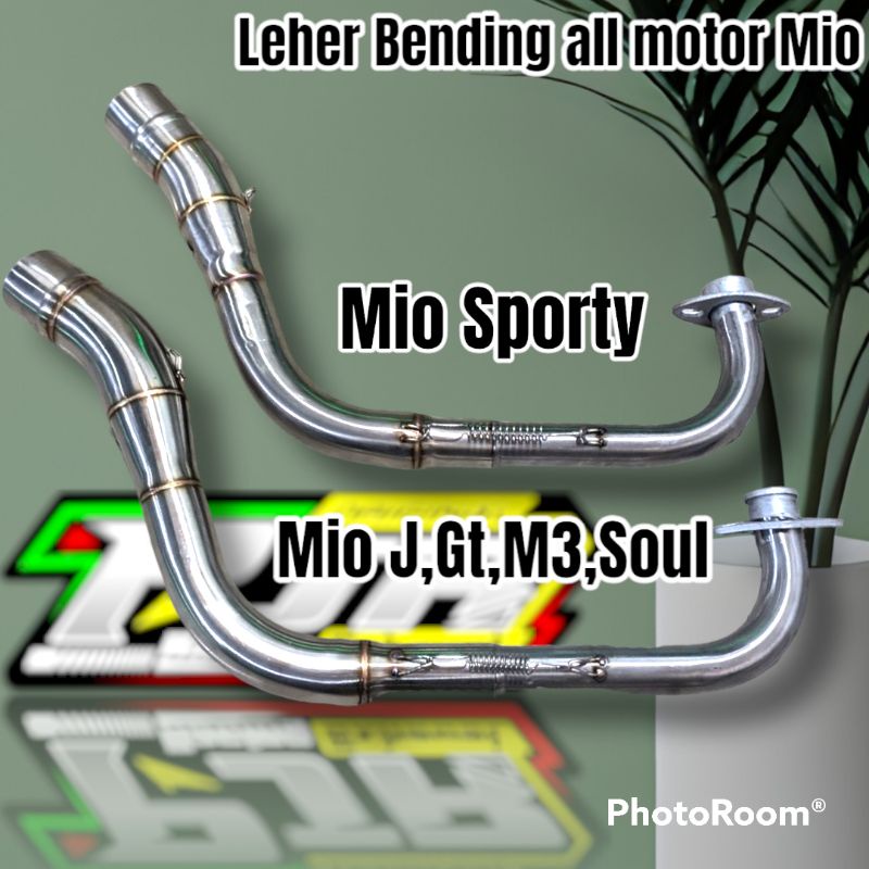 Leher knalpot Mio Bending diameter 50mm pemasangan PNP