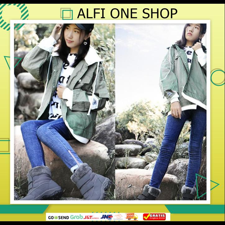 SEPATU BOOTS WANITA MUSIM DINGIN / WINTER SNOW BOOTS  SEPATU BOOTS WANITA MUSIM DINGIN / WINTER SNOW