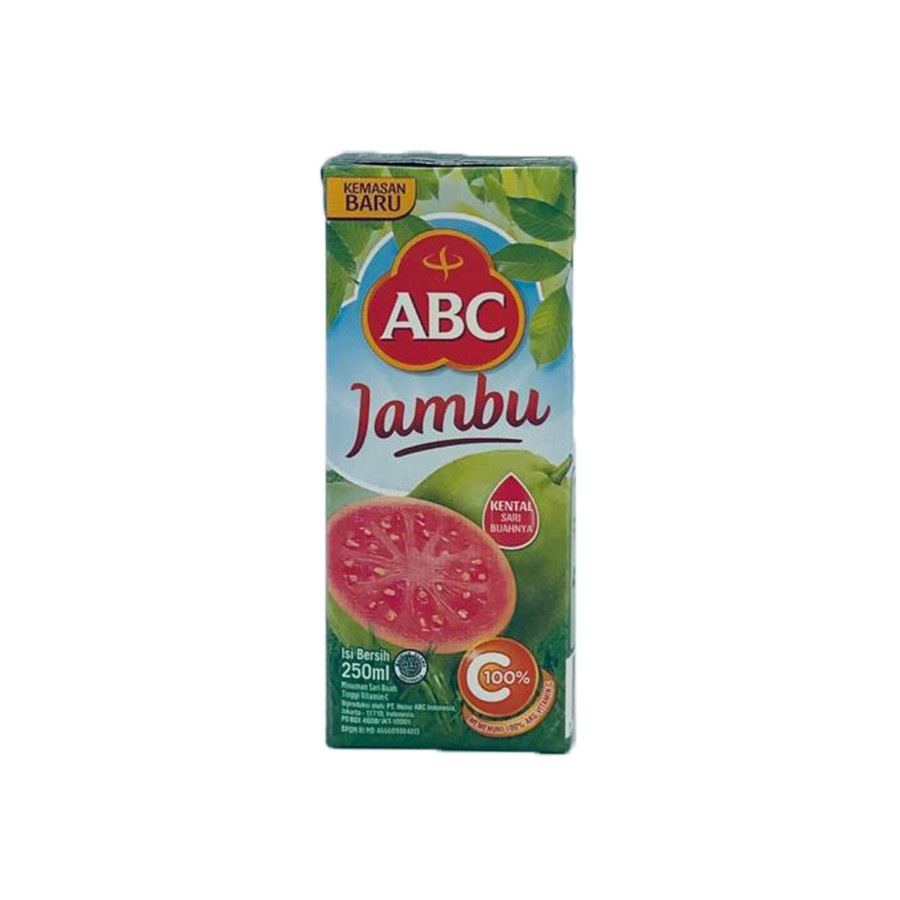 ABC Juice Jambu / Minuman Sari Buah Rasa Jambu / 250ml