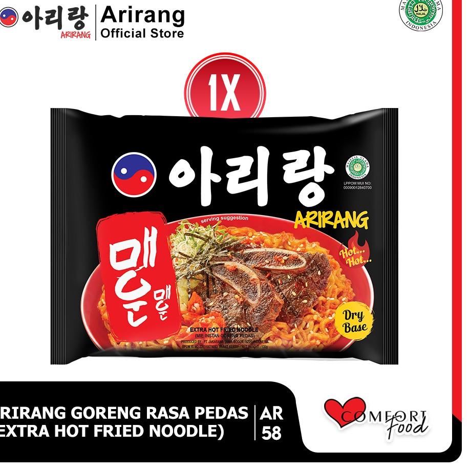 

COD✔️ ARIRANG GORENG RASA PEDAS 1 PCS 130g (AR58)