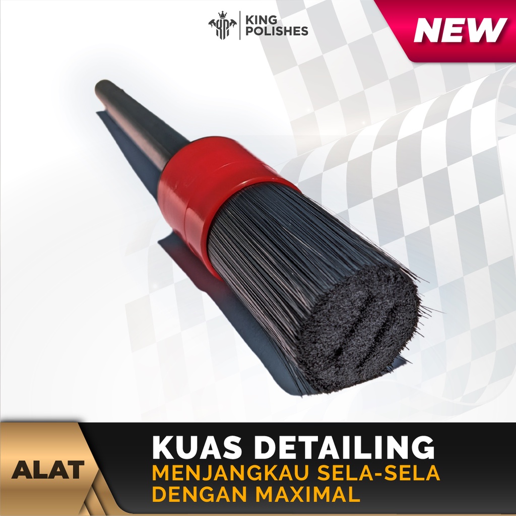 Kuas Detailing - Aman Tidak Bikin Gores - KINGPOLISHES