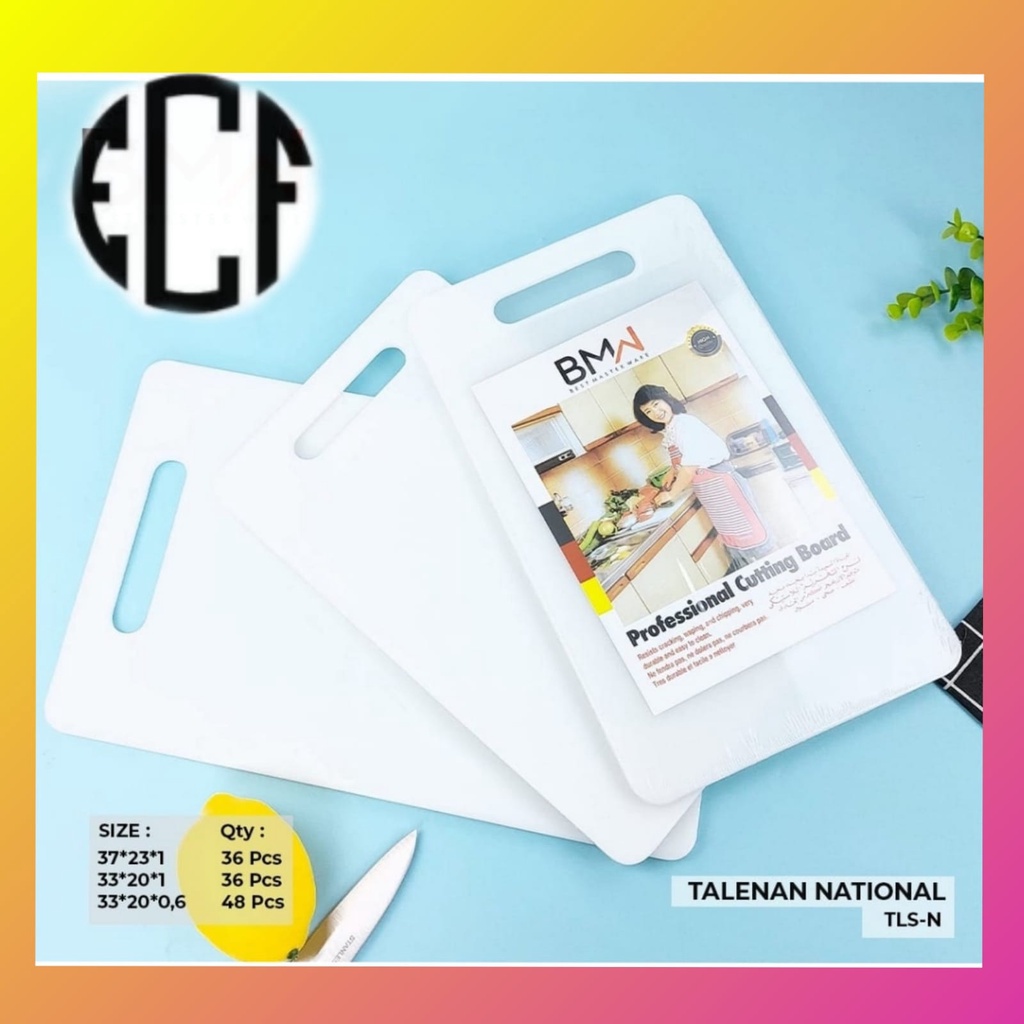 ECF - Talenan Putih Besar / Talenan Putih Plastik Tebal