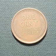 Koin Amerika 1 Cent Gandum 1909