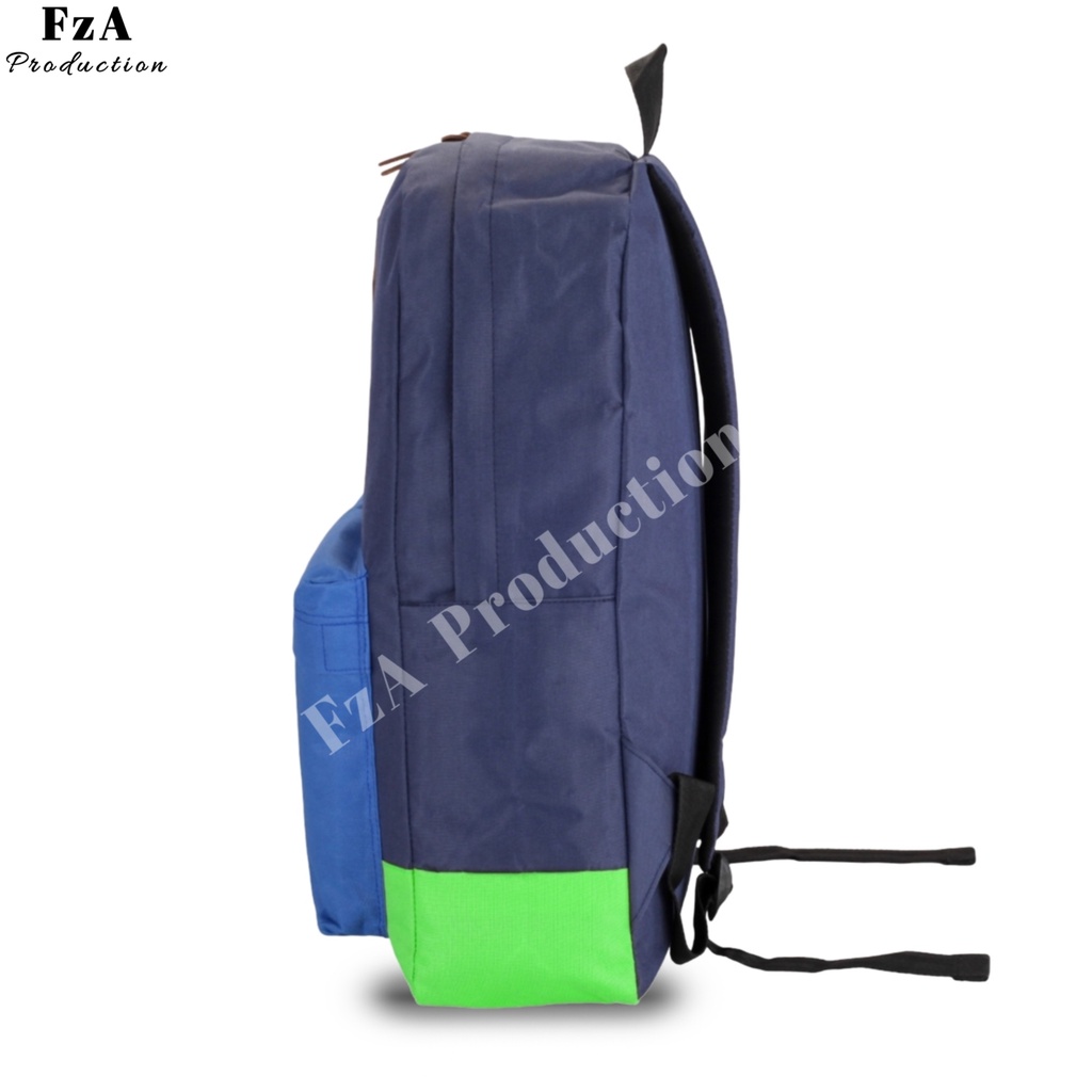 Tas Ransel Gendong Laptop Distro Sekolah Kuliah Pria Wanita Backpa ck  Murah Original FzA FREE Jam Tangan Dompet