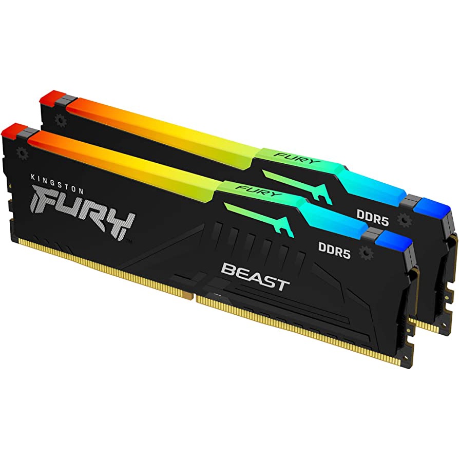 KINGSTON KF560C40BBAK2-32 | Fury Beast RGB 32GB (16GB x2) DDR5 6000MHz